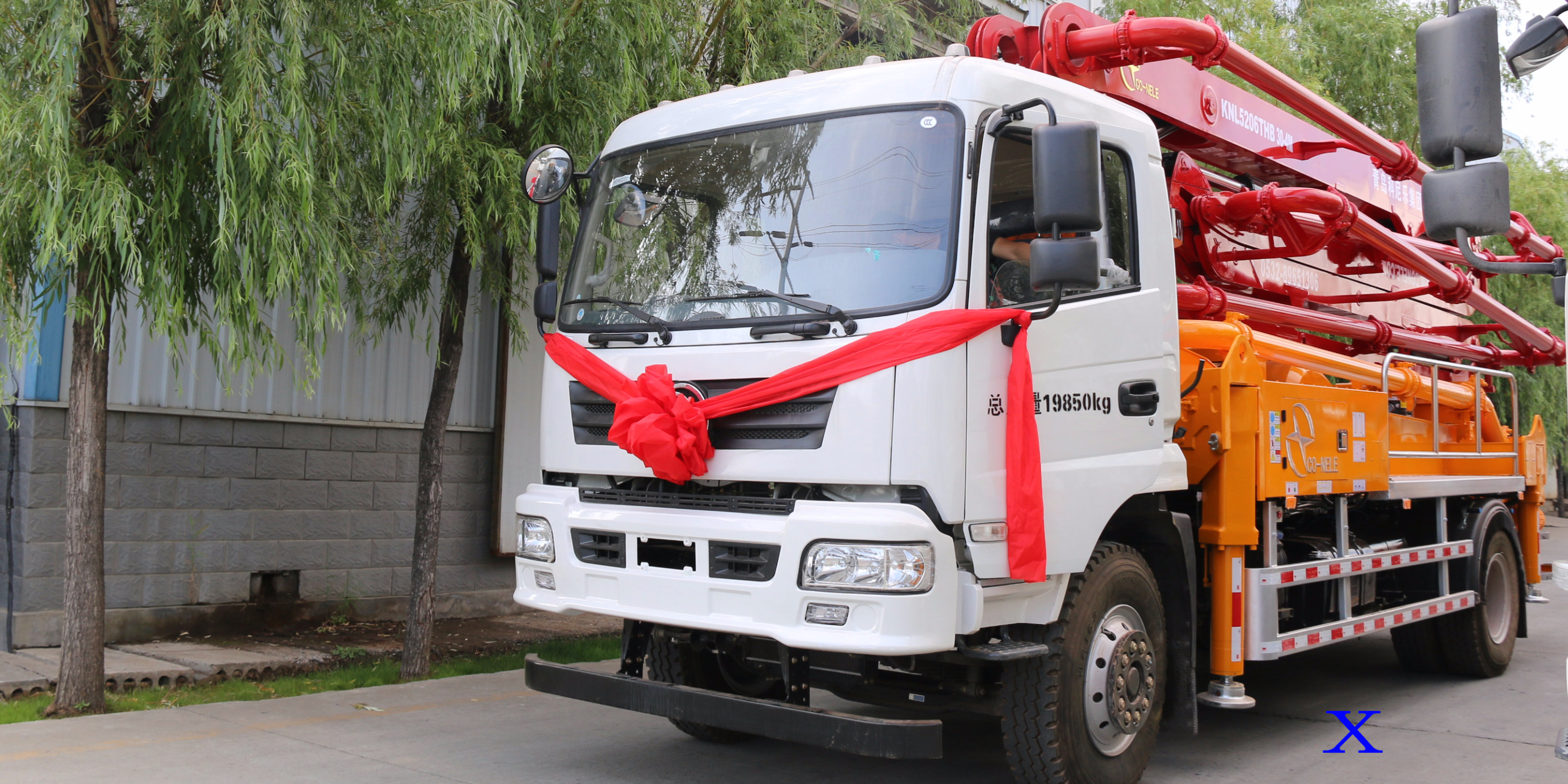 混凝土泵助力建設(shè)新農(nóng)村