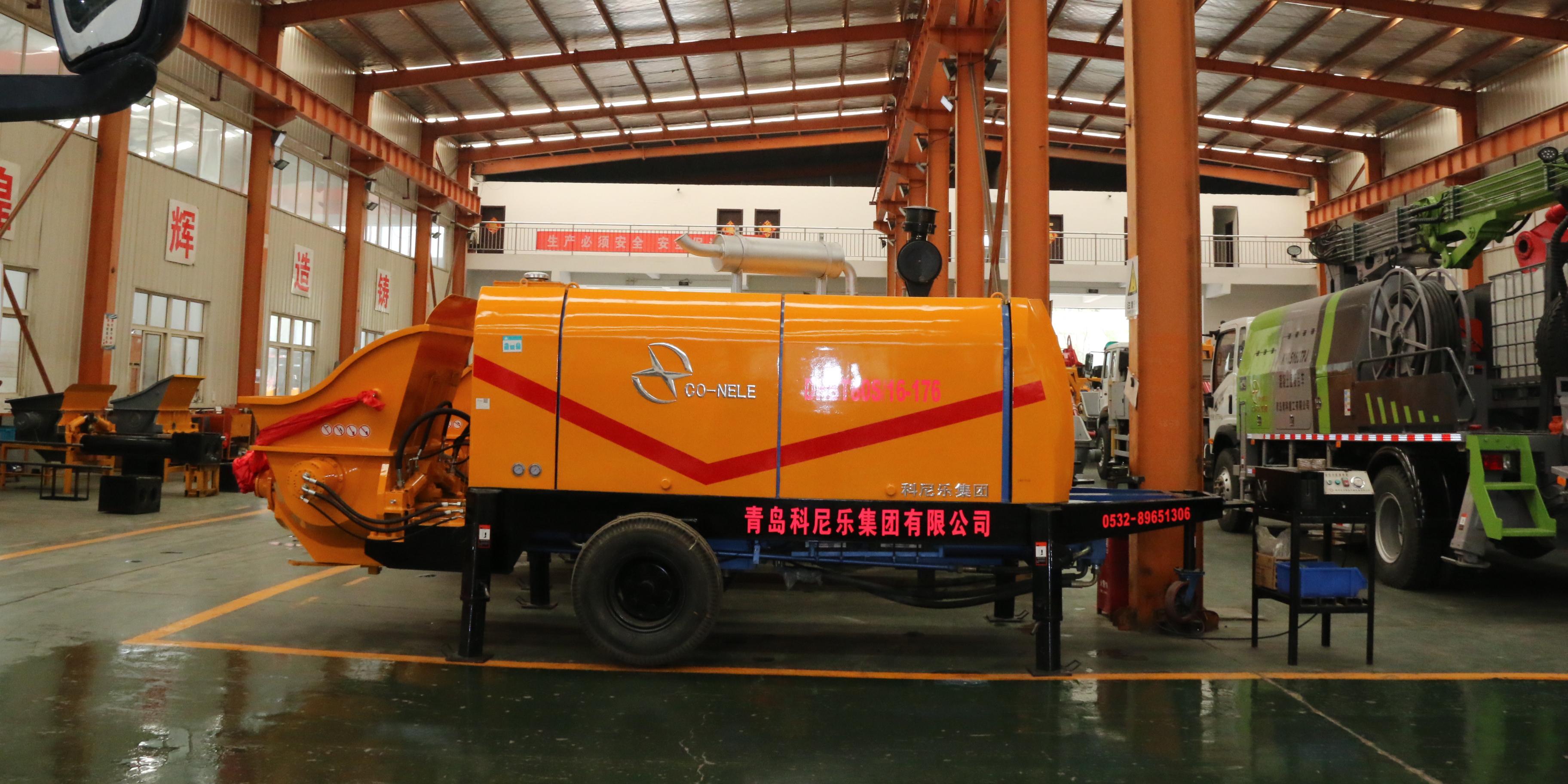 春夏雨水多發季如何保證小型混凝土泵車的施工