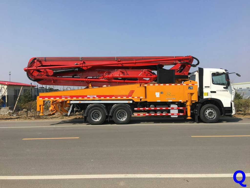 小型混凝土泵車，科尼樂小型泵車，天泵